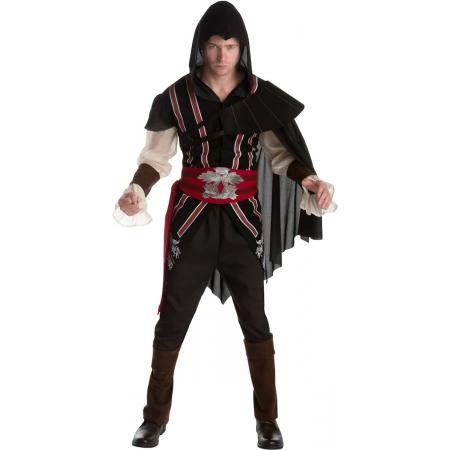 Klassiek Assassins Creed™ Ezio kostuum voor volwassenen - Maat One Size